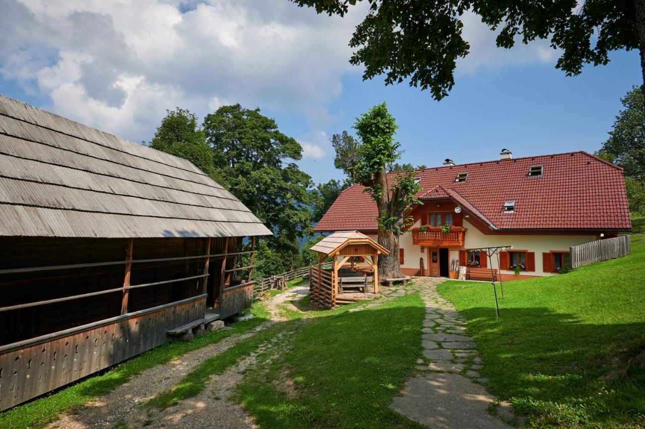 Farmstay&Glamping Visocnik Ljubno ภายนอก รูปภาพ